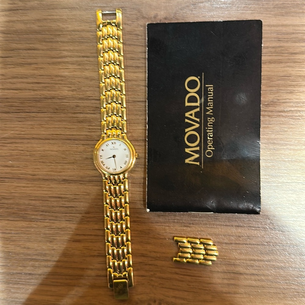 Genuine Movado Women’s Gold watch